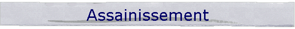 Assainissement