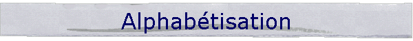 Alphabtisation